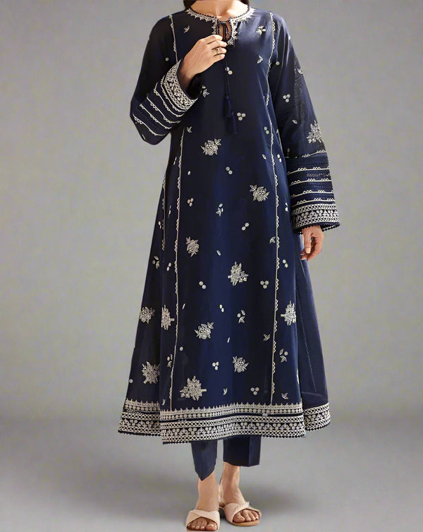 Grace S738 -Embroidered 2pc lawn dress