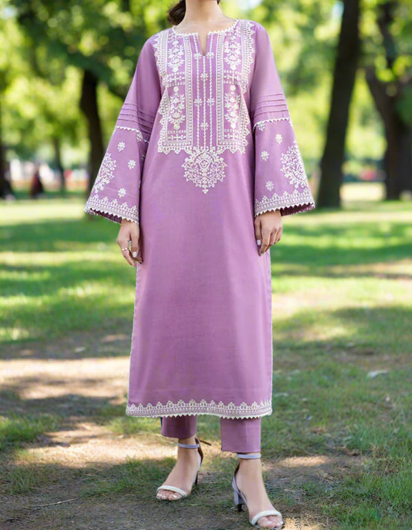 Grace S533-Embroidered 2pc lawn dress
