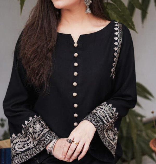 Grace W168 -Embroidered 2pc marina dress