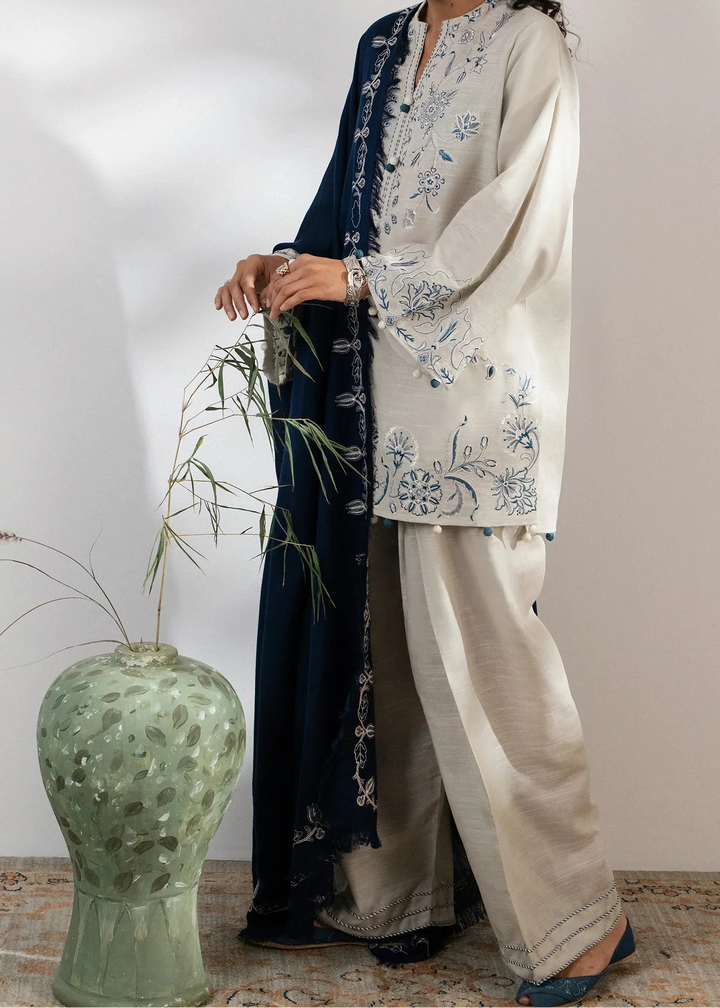 Grace S1430 - Embroidered 3pc Lawn Dress With Embroidered Lawn Dupatta ...