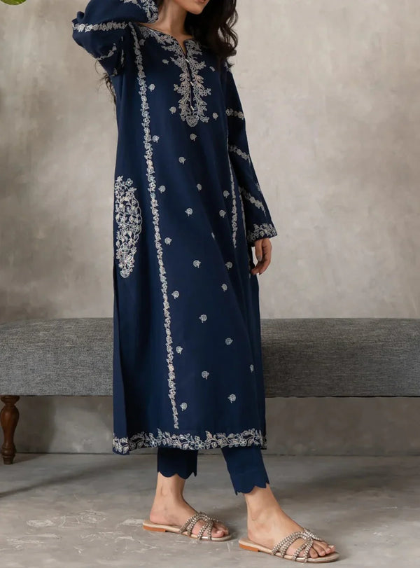 Grace S1273-Embroidered 2pc Lawn Dress.